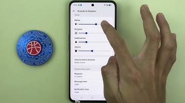 Change ringtone, notification, alarm volume on Realme GT Neo 3 Android 14
