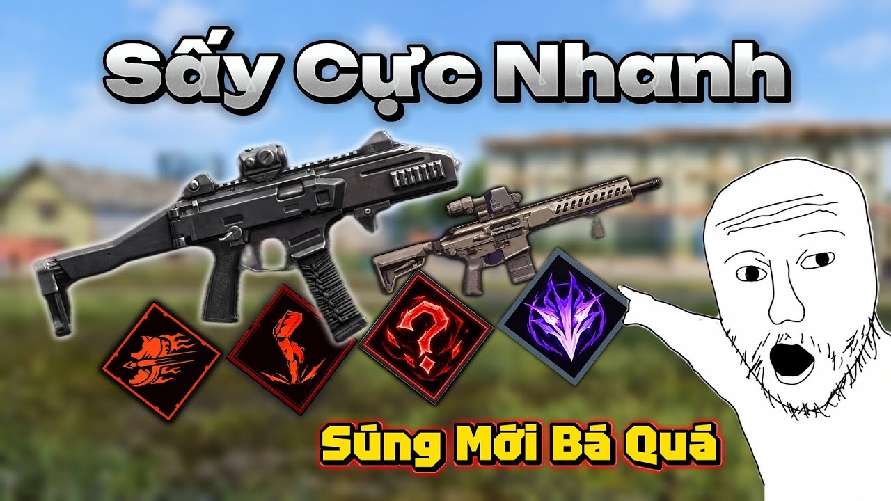 FreeFire | Combo "Siêu Tốc Độ" Xử Lí Với Khẩu Tiểu Liên Skorp Mới - Chính Thức Xóa Ngôi M590 !