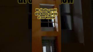 When you finally caught who keeps stalking you at night. #stalker #creepy