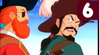 Dibujos piratas  06. LA ISLA CALAVERA  serie animada Barba roja