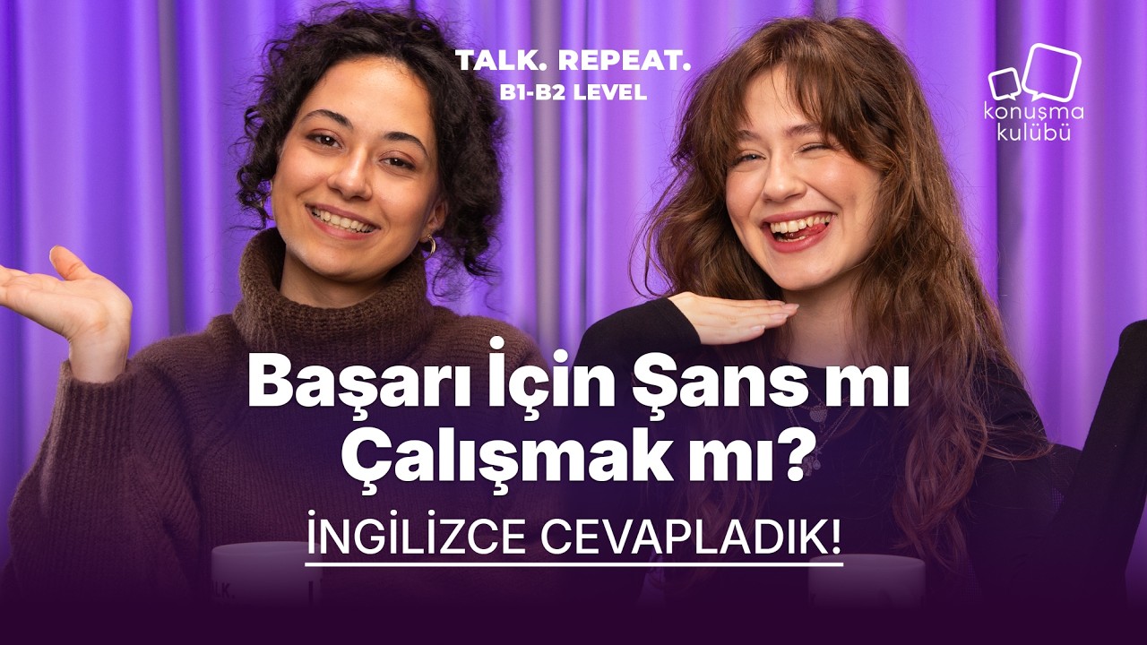 Удача или упорный труд для достижения успеха? Мы ответили на английском! | Говорите. Повторяйте. ...