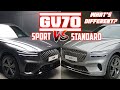 GENESIS GV70 sport design vs. standard (Genesis GV70 sport design package vs. standard design)