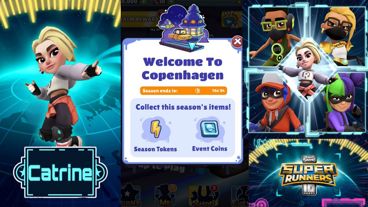 SUBWAY SURFERS COPENHAGUE 2023 l CATRINE ♡ ♥ 