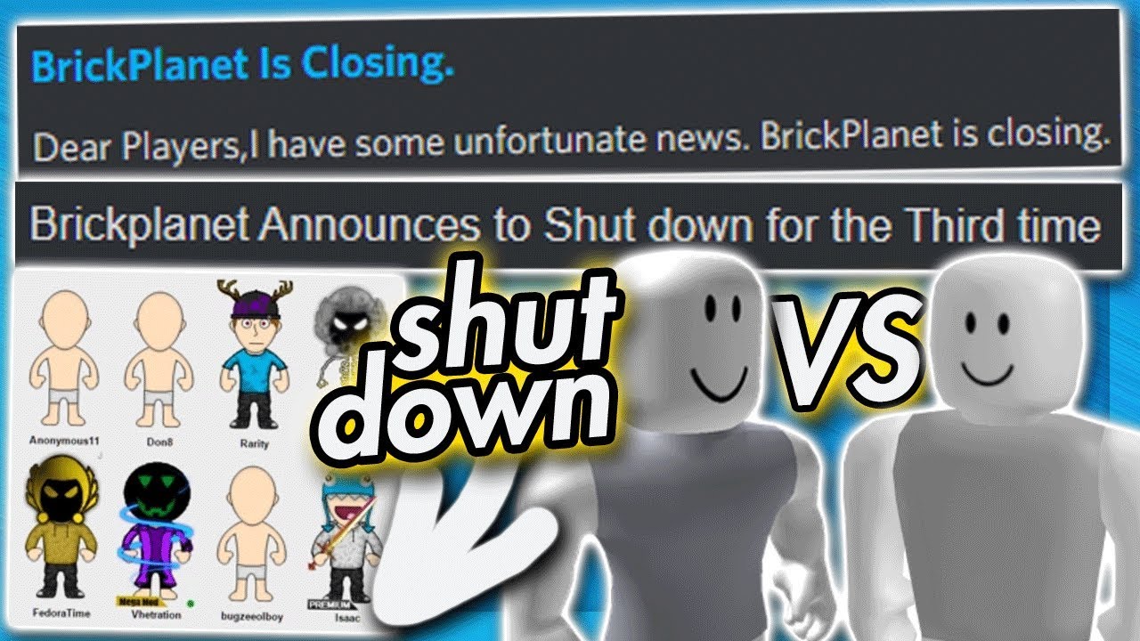 This Roblox Copy Is Shutting Down Forever Youtube - roblox shutdown youtube