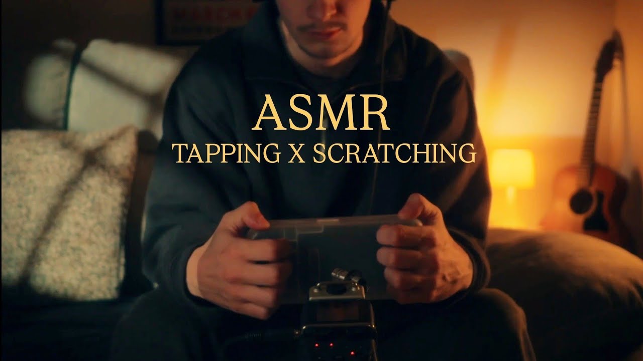 Slow Tapping & Scratching ASMR (no talking)