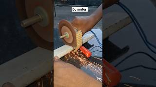 775 DC Motor Powerful Iron Cutter 💪 | Homemade Grinder Machine