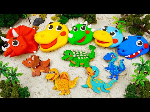 Baby Dino Clay Adventure 🦖🎨 Build and Match Dinosaurs