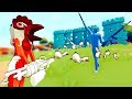 TABS - Chicken Minigun vs Trump's Wall in Totally Accurate Battle Simulator!