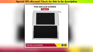 Review 1PCS Original NEW Top Bottom LCD Display Screen for Nintend 2DS Replacement LCD Screen Access