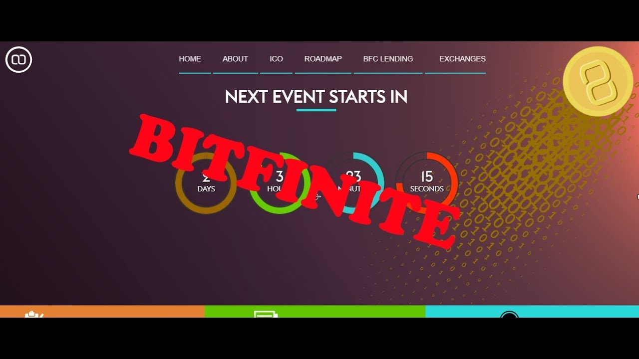 Bitfinite Post ICO, News on BITFINITE