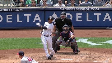 MIN@NYY: Cano grounds an RBI single into right field
