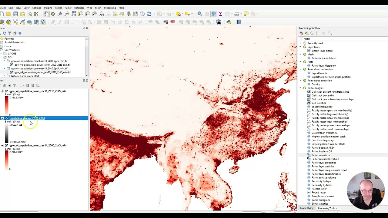 QGIS Training 4 Part 2 Raster Styling