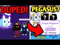 DUPED!? HOW i GOT a HUGE PEGASUS NFT in Pet Simulator X