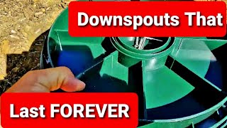 How to do Underground Downspouts so they Last Forever [ Dry Basement ] Foundation Waterproofing