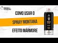 Como decorar um objeto com o Spray Montana Efeito Mármore (MTN Marble Effect)