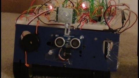 security Guard Robot Using 8051 Microcontroller