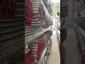 20 CONTAINER DISPATCH: LOADING GALVANIZED ROUND &amp; SQUARE PIPES (HUAYU STEEL)