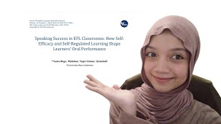 Article Review: How Self-Efficacy and Self-Regulated Learning shape Speaking Success | Anis Farhatul