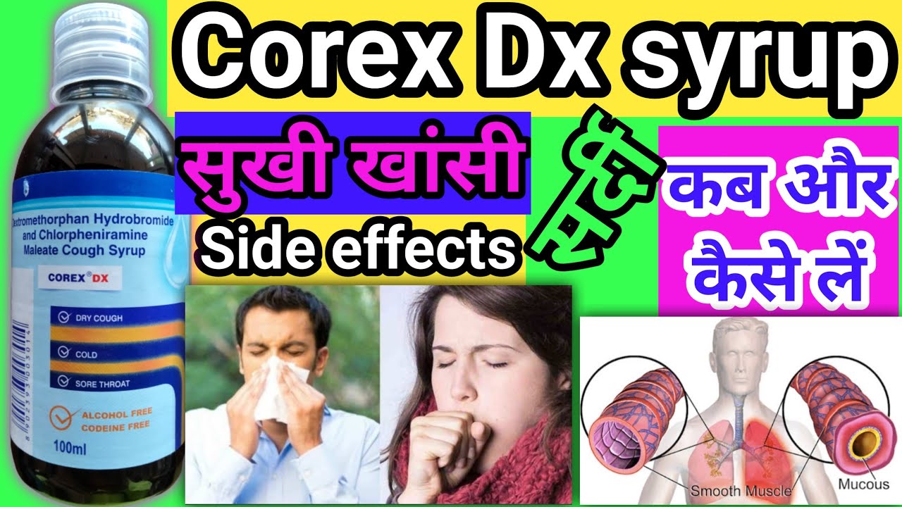 Corex dx syrup ke fayde | corex dx syrup uses in hindi | uses of corex dx syrup | benifits of corex