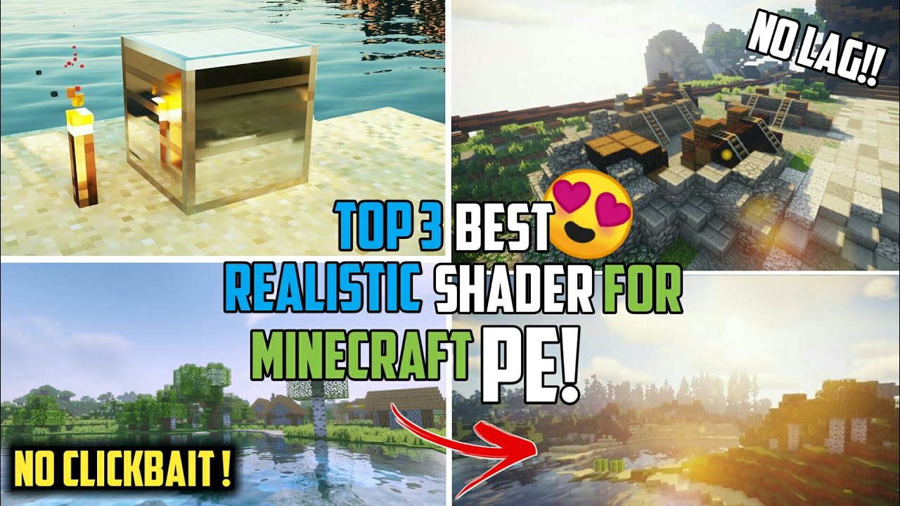 Top 3 Best Shader For Minecraft PE 1.18 ! {For 1gb , 2gb , 4gb , Ram Androids}