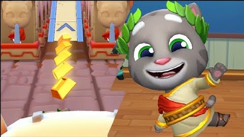 NEW in 4X Fast Talking Tom Gold Run - Tom | Best Android Funny Game | Gameplay @trascende