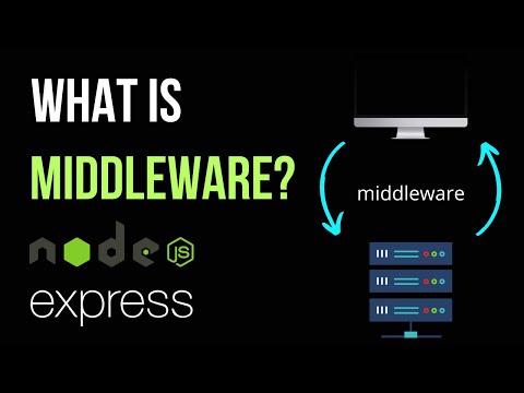 วีดีโอ: มิดเดิลแวร์ใน NodeJS คืออะไร