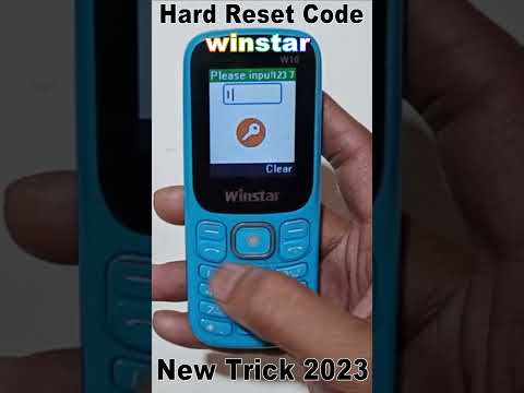 How To All China Winstar Reset Code 2023 | All China Keypad Mobile Hard Reset Code 100