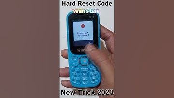 How To All China Winstar Reset Code 2023 | All China Keypad Mobile Hard Reset Code 100%