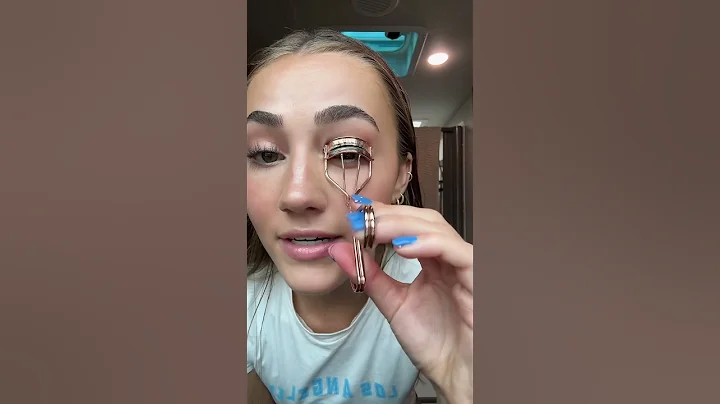 your lashes will literally stay curled all day #lashes #longlashes