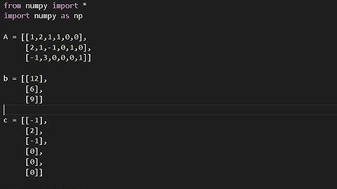 (1/2)ALGORITMO SIMPLEX EN 🐍PYTHON🐍 (COLAB): ejercicio resuelto