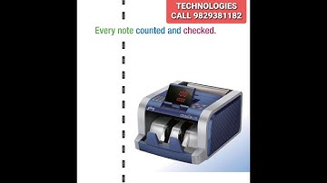 GODREJ CRUSADER LITE 1 YEAR ONSITE WARRANTY BILL COUNTER N FAKE NOTE DETECTOR BATCH ADD COUNT MODE