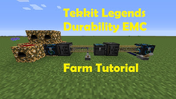 Tekkit Legends: Duability EMC Farm Tutorial(Golden Pickaxe)