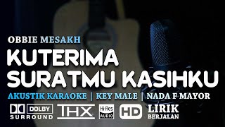 Kau Dan Aku Satu - Obbie Messakh - Akustik Karaoke | Nada Pria