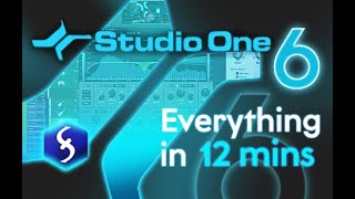 Studio One 6 - Tutorial for Beginners in 12 MINUTES!  [ COMPLETE ] screenshot 3