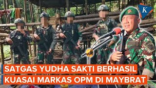 TNI Kuasai Markas OPM Maybrat yang Kosong Melompong