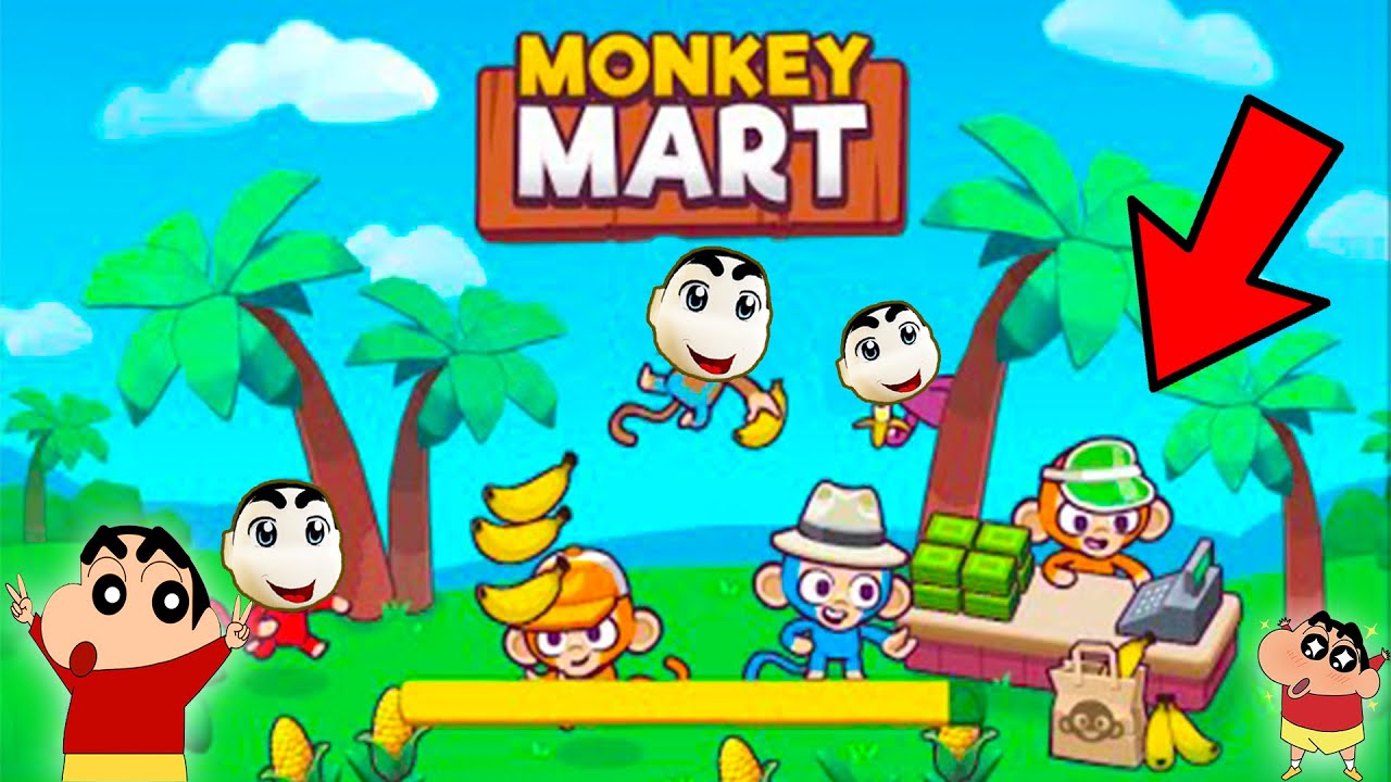 I OPENED Millionaire Monkey Mart with SHINCHAN and CHOP, PART 2