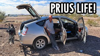 How to Live (or Camp/Sleep) in a Prius! COMPLETE TOUR