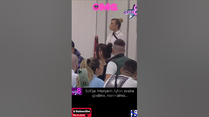 Zadruga Elita 8? Sofija kupuje novi ajfon svake godine