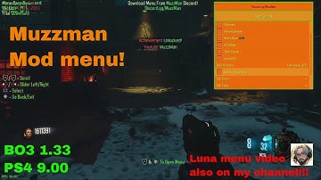 Mod Menu On Black Ops 3 - Ps4 Jailbreak 9.00-11.00!
