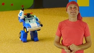 DISCO DANCING TOYS! - Robocar Poli Toys SONG! screenshot 3