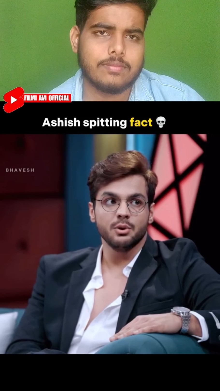 Ashish chanchlani Roast Thugesh | Reaction Video | #shorts #remix