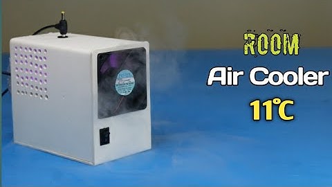 How To Make Mini Room Air Cooler - At Home || Homemade Air Conditioner