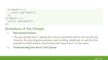 Understanding Promise Order: The Micro Task Queue in JavaScript