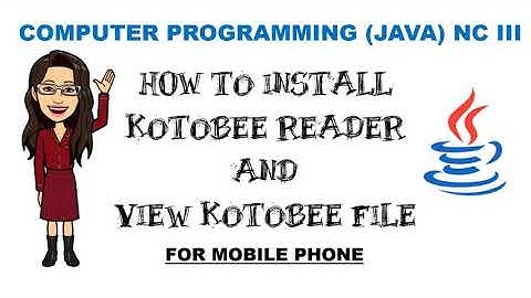 HOW TO INSTALL KOTOBEE READER AND VIEW KOTOBEE FILE USING MOBILE PHONE v2