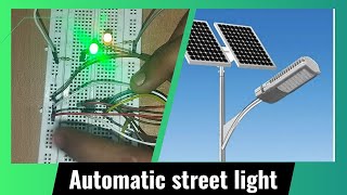 Automatic street light using 555ic and ldr