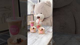 原宿の可愛いドーナツとティーラテ【原宿・ハラジュク201cafe】 #東京カフェ #推し活 #カフェ #sweet