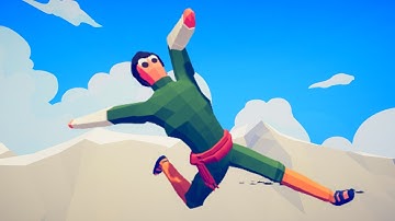 ROCK LEE (NARUTO) VS UNITS IN TABS | Totally Accurate Battle Simulator