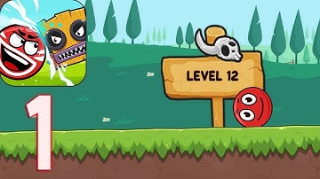 Bounce Ball 6 Red Bounce Ball Hero - Gameplay Walkthrough Part 1 (ANDROID,IOS)