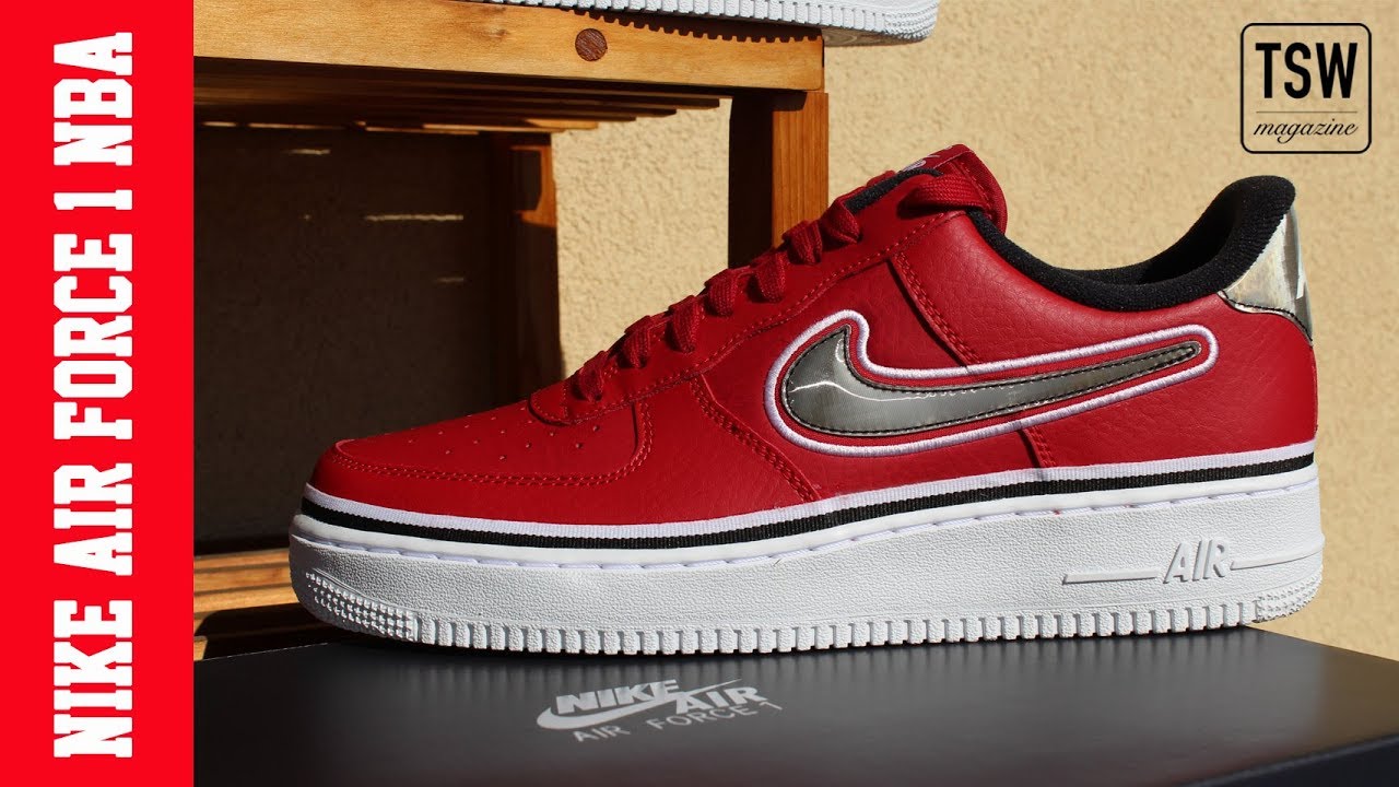 Limited Edition] Chicago Bulls NBA Custom Nike Air Force 1 Sneakers