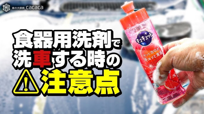 食器用洗剤で車を洗うときに注意点 Youtube